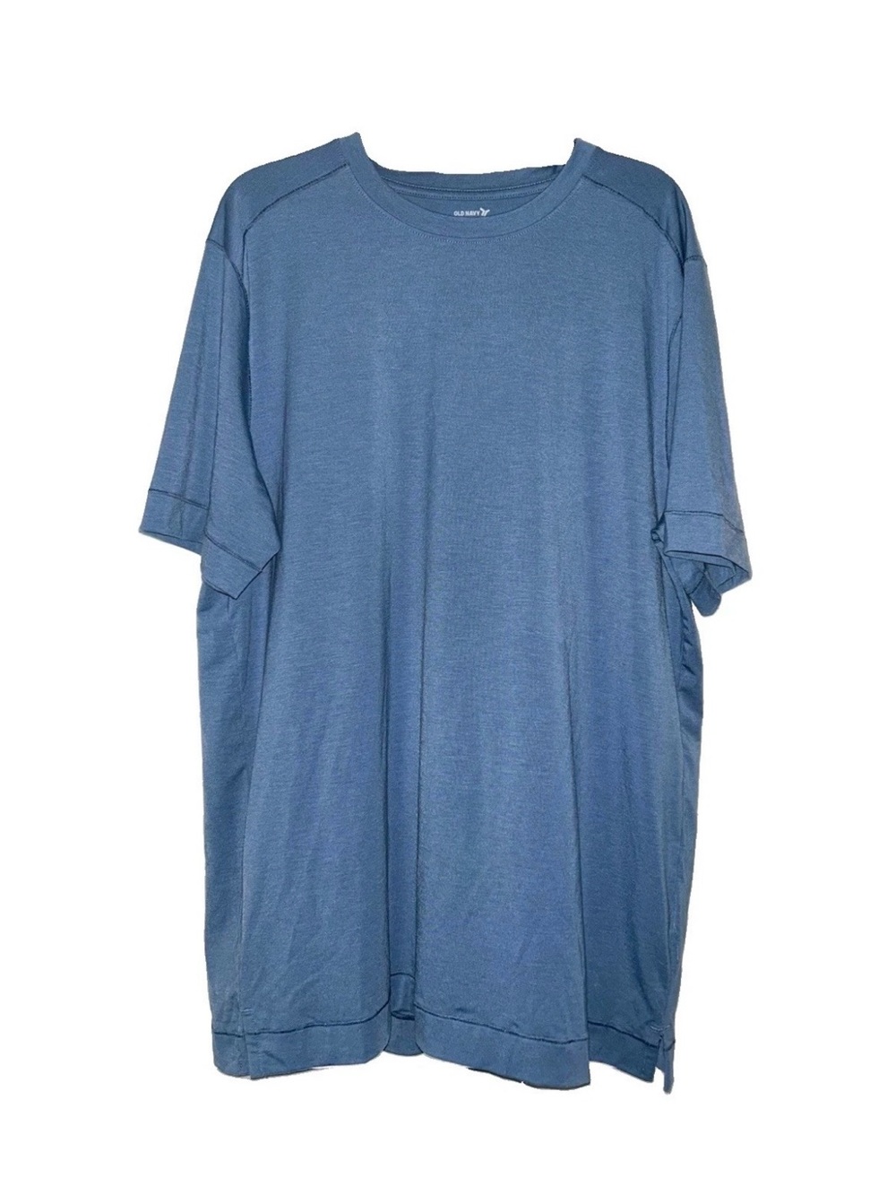 Old Navy Men’s Slate Blue Short Sleeve Go-Dry Cool Active Stretch Tee Medium